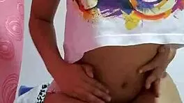 Madam likes you to look at her. teen 18+ latina with natural tits and petite 18+ ass poses sexily.