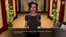 Hazel Boldly Helps AV With Intense Nursing Back To Pleasure In This Homemade 3D Scene