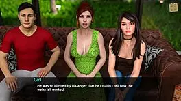 Hazel Boldly Helps AV With Intense Nursing Back To Pleasure In This Homemade 3D Scene