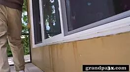 Innocent College Babe Tricked Into Sex With Old Perv By Besties