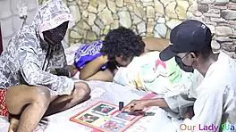 Sex bet with bbw playing ludo games as boyfriend gambles with alhaji kabiru see who won on red