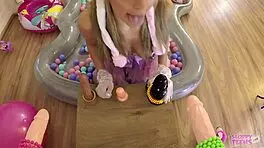 camgirl cam girl with dildos gets caught by fan for bj - zlata shine trailer 1.