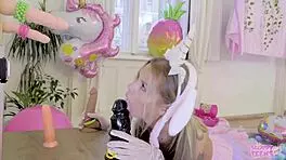 camgirl cam girl with dildos gets caught by fan for bj - zlata shine trailer 1.