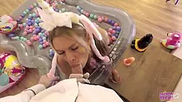 camgirl cam girl with dildos gets caught by fan for bj - zlata shine trailer 1.