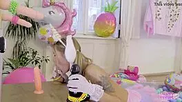 camgirl cam girl with dildos gets caught by fan for bj - zlata shine trailer 1.