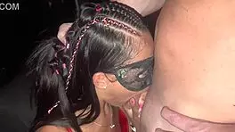 Zeus from Hot Bar Stretches My Tight Pussy with Huge Cock!