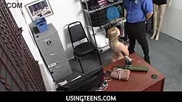 Busty Teen Jewel Thief Dixie Lynn Punished Hard By Dirty Lp Officer