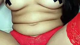 Novinha provocando o f� de calcinha vermelha bunda gigante raissa conte peladinha