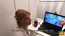 Tutor4K Boy Goes Wild on Teacher’s Mouth and Drills Her Hard.