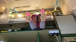 why is boss taking off alice's panties at work?