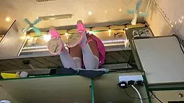 why is boss taking off alice's panties at work?