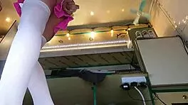 why is boss taking off alice's panties at work?