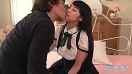 Slim chinese teen 18+ song nan yi moans while getting fucked the way she always wanted