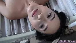 My annoying stepbro cums in associate's pussy after anal