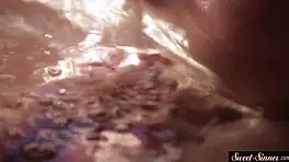 Ebony stepteen 18+ gets screwed in the bathroom during taboo roleplay fantasy