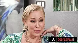 devilsfilm - big titty milf ryan keely gets horny and fucks a lucky youthful 18+ man 😏