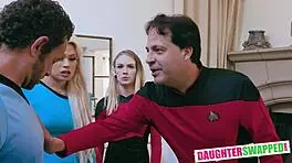 Riley Kay And Violet Storm Suck Sci-Fi Dick In Reality