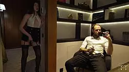 Why jerk when you can bang your secretary in tight wet pussy?