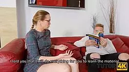 tutor says 'feel the attraction while i suck your cock?'