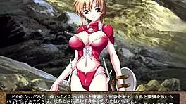 Sexy Seductress Bounces with Ripped Clothes