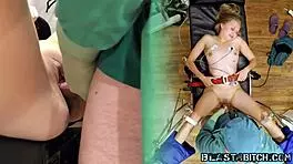 virgin brunette ava sirens gets her pussy fucked and jizzed by doctor in florida hospital