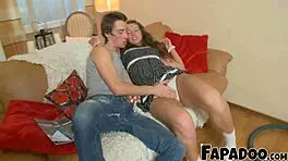 Step sister craves a deep creampie