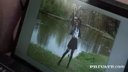 I love gaping Lady Cornelia's ass, riding her hard in stockings.