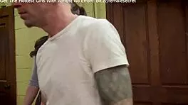 Real gangbang with skinny teen 18+ getting gagged hard 😜