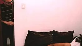 I caught my naughty student with a monster cock in costumes