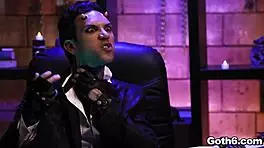 Crazy Goth Teens Kenzie Reeves, Kira Noir, And Jane Wilde Share And Go Crazy Over A Giant Dick In A Hardcore Foursome Fuck Adventure