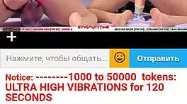 Watch teen lesbians play with dildos on webcam