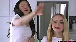 Lulu Chu Wants Maria Kazi To Taste Cum