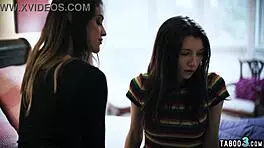 Hey, watch Gizelle Blanco devour Maya Woulfe's lesbian pussy now!