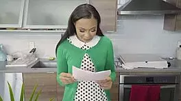 Step brother drills teen 18+ sister’s tight ass in bed