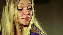 two young lesbian lovers start with passionate kissing and oral before SCISSORING intensely