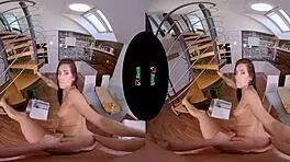 Vrhush Petite 18+ Lexi Dona Rides A Cock In Vr Pov