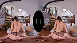 Vrhush Petite 18+ Lexi Dona Rides A Cock In Vr Pov