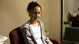 Horny teen subtly teases with cock sucking skills