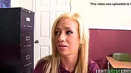 Kaley Hilton's Pussy Fucked Hard in Classroom