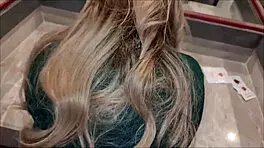 Caught masturbating in school, fucked by teacher!