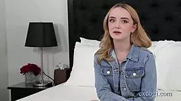 Sweet Maria gets holes stretched with double penetration! 😍