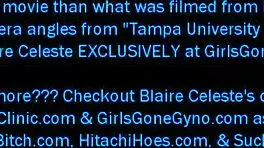 Doctor Tampa Performs Gyno Exam on Shy Blaire Celeste