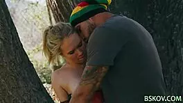 Watch the hot pornstar get her face spunked