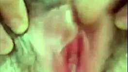 Asian teen fingers her tight wet pussy