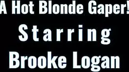 Petite Teen 18+ Brooke Logan Gaped Wide in Anal Play