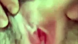 Asian teen fingers her tight wet pussy