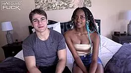 Super hot couple 18yo old teen 18+s have hot interracial sex with bodybuilder in doggystyle.