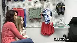 Pumping two hard on shaky office desk!