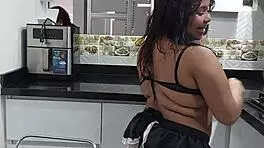 Horny Colombian Lesbians Finger and Lick Pussies to Cum in Homemade Scene