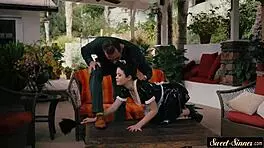 Teen Maid Overpowered And Nailed Hard In Fantasy Roleplay